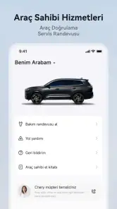 CHERY Türkiye screenshot