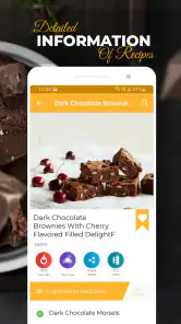 Chocolate Recipes：Cake Recipes screenshot