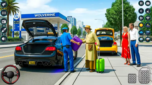 City Taxi Driving Car Games 3D 2