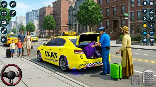 City Taxi Driving Car Games 3D 6