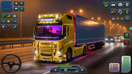 City Transport Truck Game 3D 2