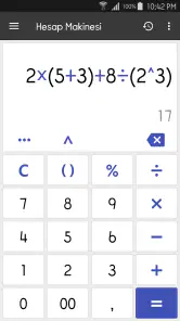 ClevCalc - Hesap makinesi screenshot
