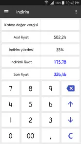 ClevCalc - Hesap makinesi screenshot
