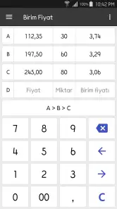 ClevCalc - Hesap makinesi screenshot