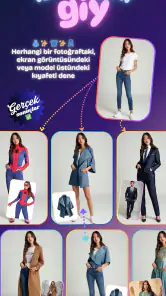 ClothShift – AI Kıyafet Deneme screenshot