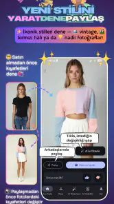 ClothShift – AI Kıyafet Deneme screenshot