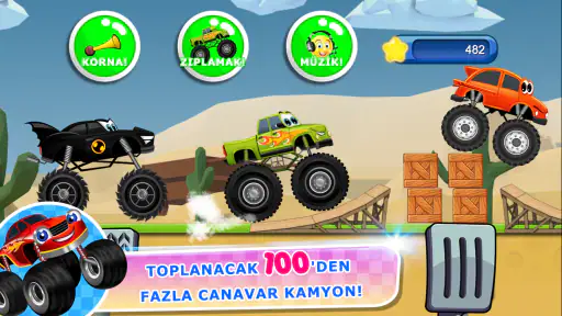 Çocuk Canavar Kamyon Oyunu 2 8