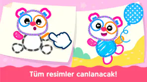 Çocuk çizim ve boyama oyunları screenshot
