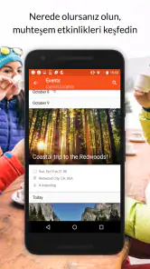 Couchsurfing Travel App screenshot