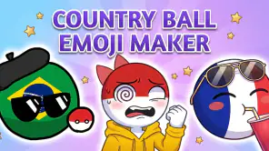 Country Ball Emoji Maker screenshot