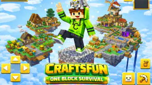 Craftsfun : One Block Survival screenshot