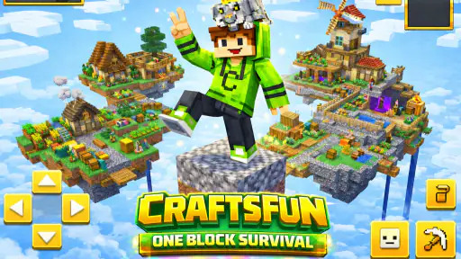 Craftsfun : One Block Survival 3
