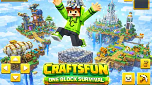 Craftsfun : One Block Survival screenshot