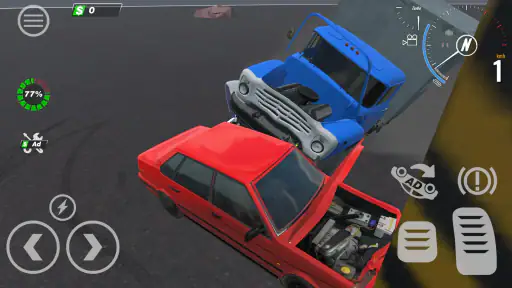 Crash test Auto VAZ Lada 1