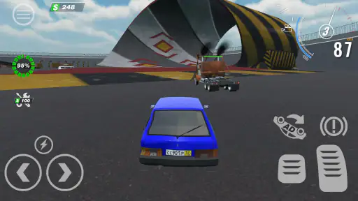 Crash test Auto VAZ Lada 8
