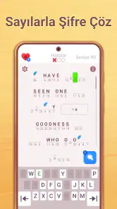 Cryptogram: Kelime ara oyunu! screenshot