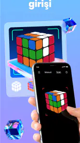 CubeSolver AI：Zeka Küpü Çözücü screenshot