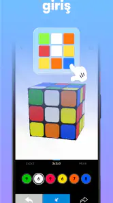 CubeSolver AI：Zeka Küpü Çözücü screenshot