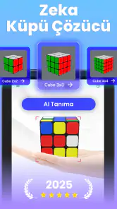 CubeSolver AI：Zeka Küpü Çözücü screenshot