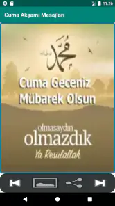 Cuma Akşamı Mesajları 2025 screenshot