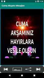 Cuma Akşamı Mesajları 2025 5