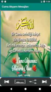 Cuma Akşamı Mesajları 2025 screenshot