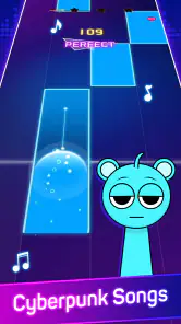 Cyber Music Rush: Ritim Oyunu screenshot