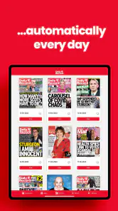 Daily Record Newspaper screenshot
