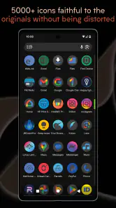 Darkful - Icon Pack screenshot
