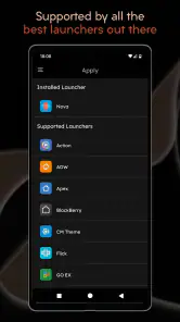 Darkful - Icon Pack screenshot
