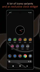 Darkful - Icon Pack screenshot