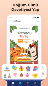 Davetiye Hazırlama Programı screenshot