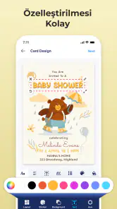 Davetiye Hazırlama Programı screenshot