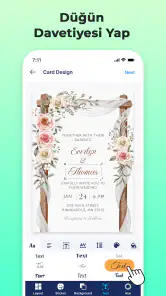 Davetiye Hazırlama Programı screenshot