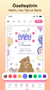 Davetiye Kartı Üreticisi screenshot