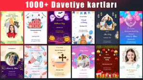 Davetiye Oluşturucu ve Tasarım screenshot