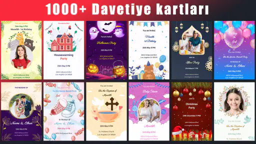 Davetiye Oluşturucu ve Tasarım 7