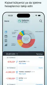 DEFTER - Para Yönetimi screenshot