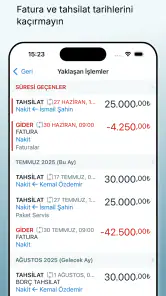 DEFTER - Para Yönetimi screenshot