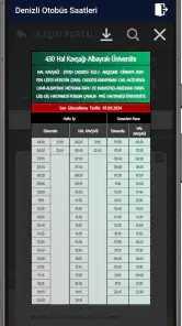 Denizli Otobüs Saatleri screenshot