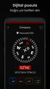 Dijital Pusula : Smart Compass screenshot