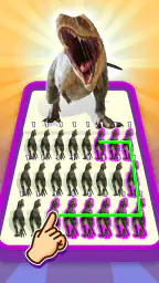 Dino Merge Master animal fight 1