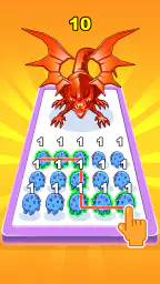 Dino Merge Master animal fight 5