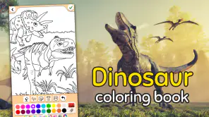 Dinozor renk oyunu screenshot