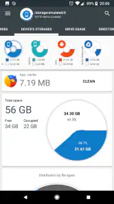 DISK & STORAGE ANALYZER [ROOT] screenshot