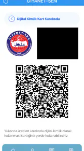 Diyanet Sen Dijital Kimlik screenshot