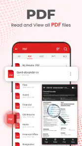 Document Reader PDF Reader screenshot