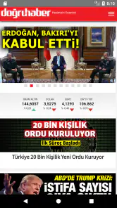 Doğruhaber Gazetesi screenshot