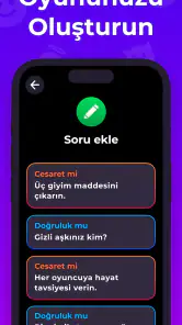 Doğruluk Cesaretlik Oyunu screenshot