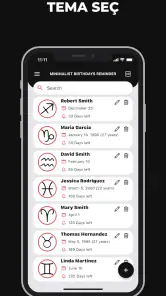 Doğum Günü Hatırlatma screenshot